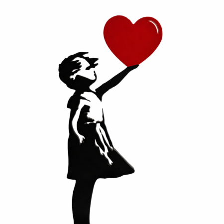 Girl with a big heart